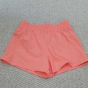 90 Degree By Reflex Coral Athletic Shorts